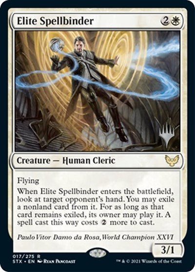 Elite Spellbinder (Promo Pack) [Strixhaven: School of Mages Promos] | Jack's On Queen