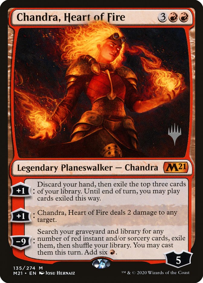 Chandra, Heart of Fire (Promo Pack) [Core Set 2021 Promos] | Jack's On Queen