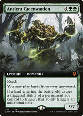 Ancient Greenwarden (Extended Art) [Zendikar Rising] | Jack's On Queen