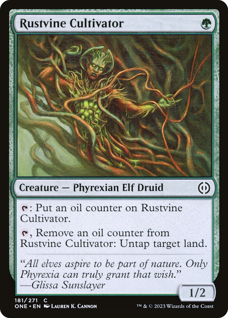 Rustvine Cultivator [Phyrexia: All Will Be One] | Jack's On Queen