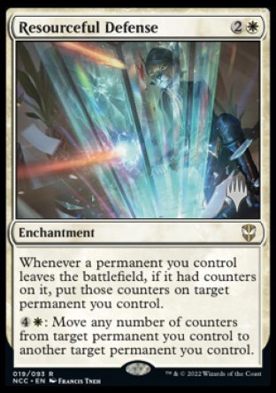 Resourceful Defense (Promo Pack) [Streets of New Capenna Commander Promos] | Jack's On Queen