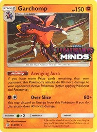 Garchomp (114/236) (Cosmos Holo) [Sun & Moon: Unified Minds] | Jack's On Queen