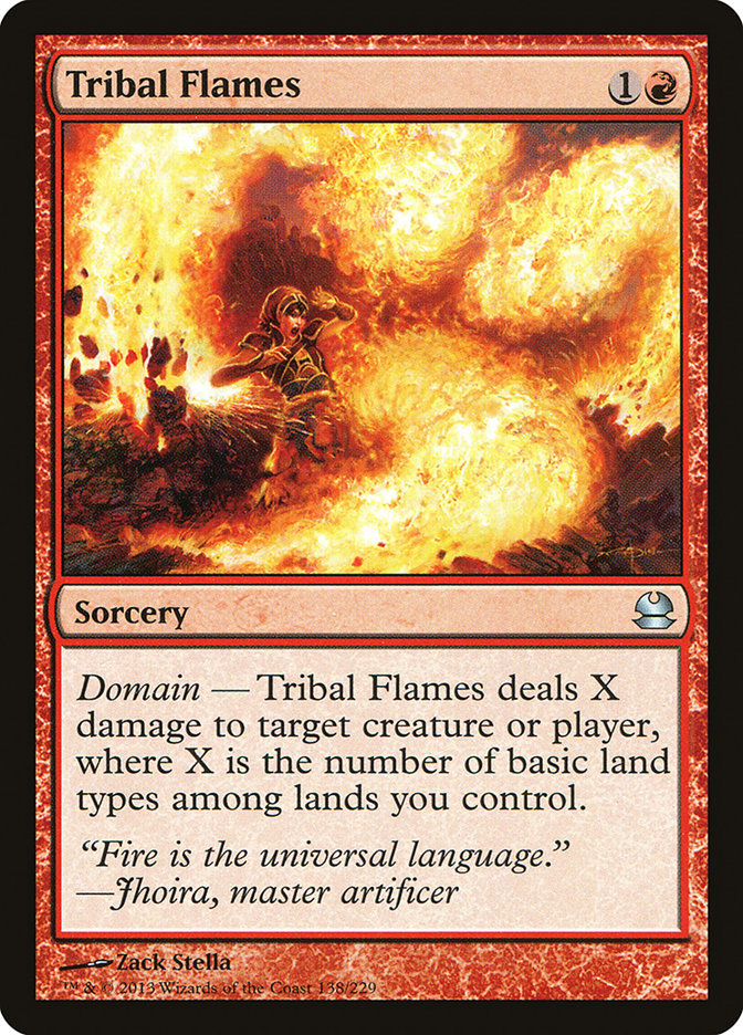 Tribal Flames [Modern Masters] | Jack's On Queen