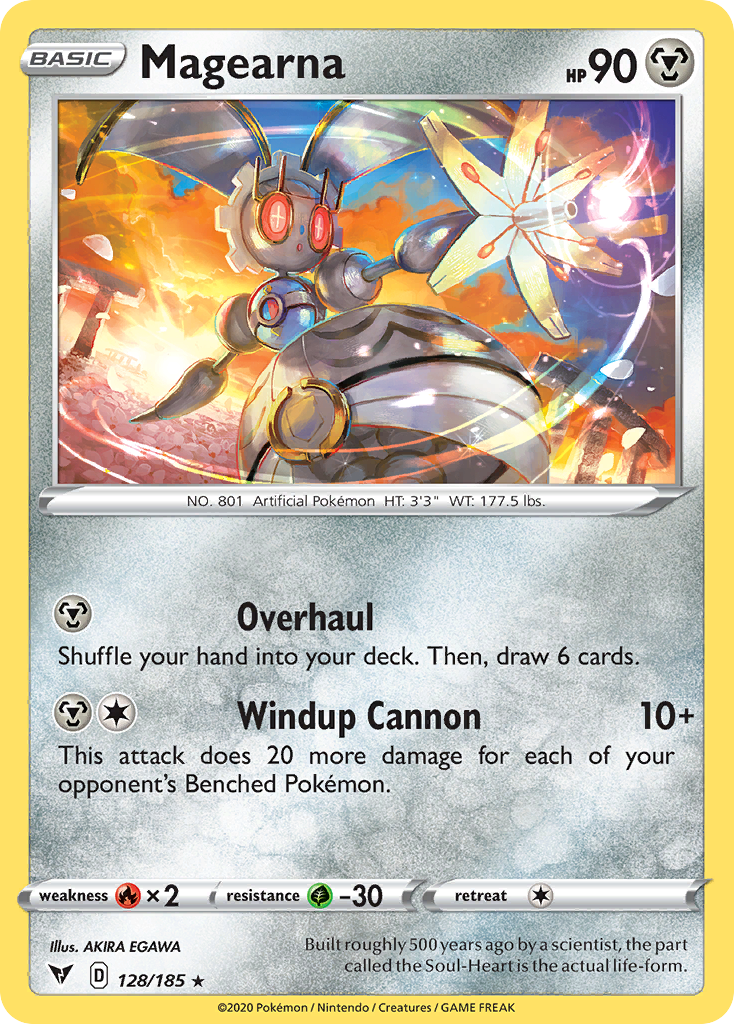 Magearna (128/185) (Theme Deck Exclusive) [Sword & Shield: Vivid Voltage] | Jack's On Queen