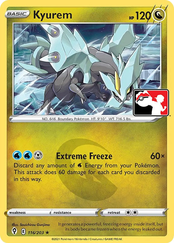 Kyurem (116/203) [Prize Pack Series One] | Jack's On Queen