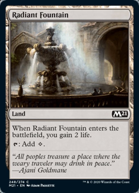 Radiant Fountain [Core Set 2021] | Jack's On Queen