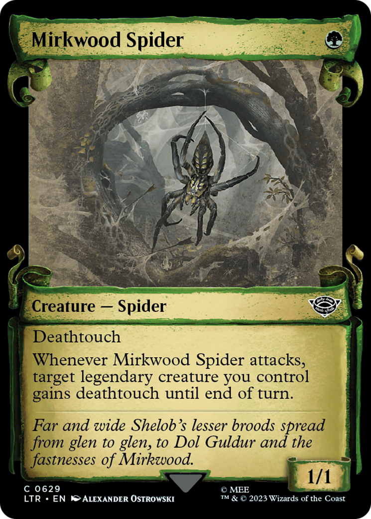 Mirkwood Spider [The Lord of the Rings: Tales of Middle-Earth Showcase Scrolls] | Jack's On Queen