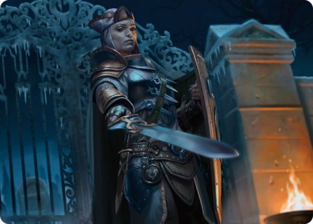 Cemetery Protector Art Card [Innistrad: Crimson Vow Art Series] | Jack's On Queen
