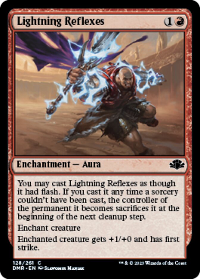 Lightning Reflexes [Dominaria Remastered] | Jack's On Queen