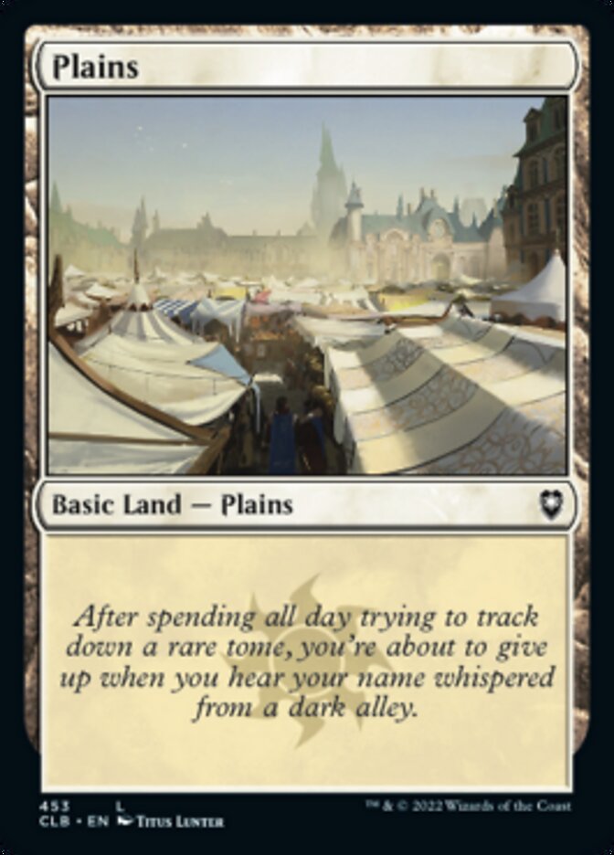 Plains (453) [Commander Legends: Battle for Baldur's Gate] | Jack's On Queen