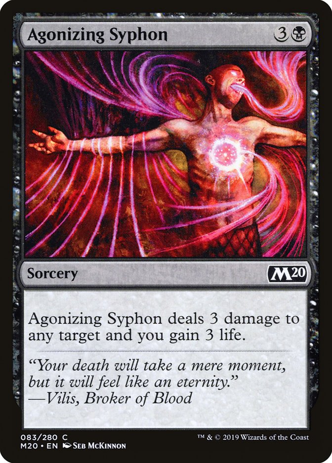 Agonizing Syphon [Core Set 2020] | Jack's On Queen