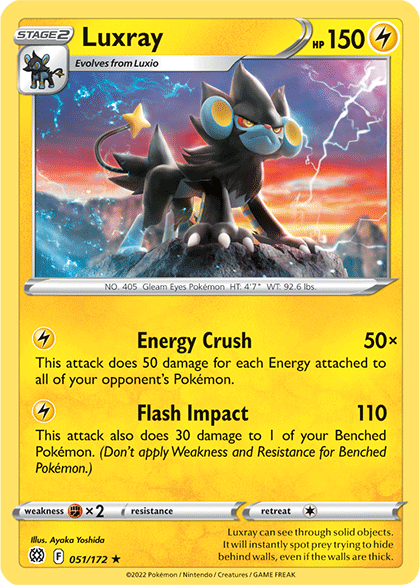 Luxray (051/172) [Sword & Shield: Brilliant Stars] | Jack's On Queen