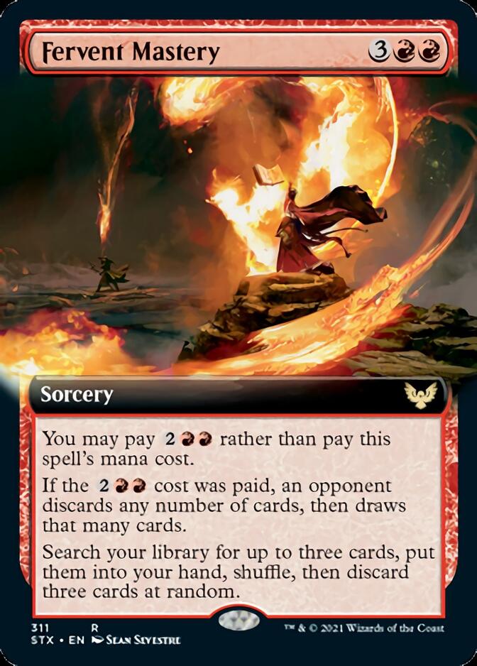 Fervent Mastery (Extended) [Strixhaven: School of Mages] | Jack's On Queen
