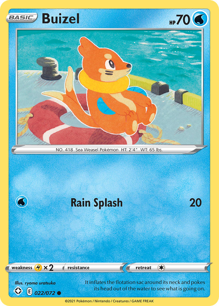 Buizel (022/072) [Sword & Shield: Shining Fates] | Jack's On Queen