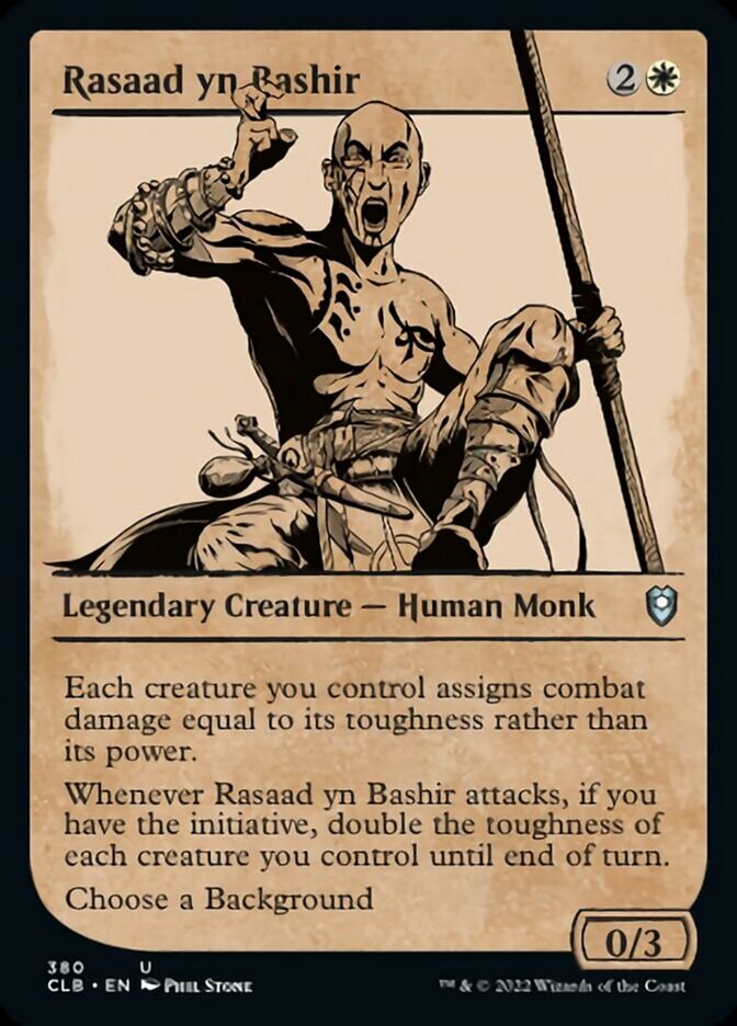 Rasaad yn Bashir (Showcase) [Commander Legends: Battle for Baldur's Gate] | Jack's On Queen
