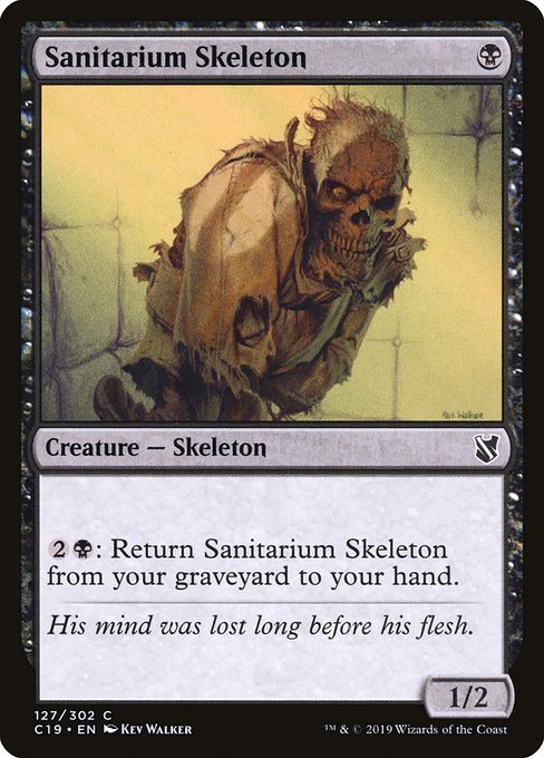 Sanitarium Skeleton [Commander 2019] | Jack's On Queen