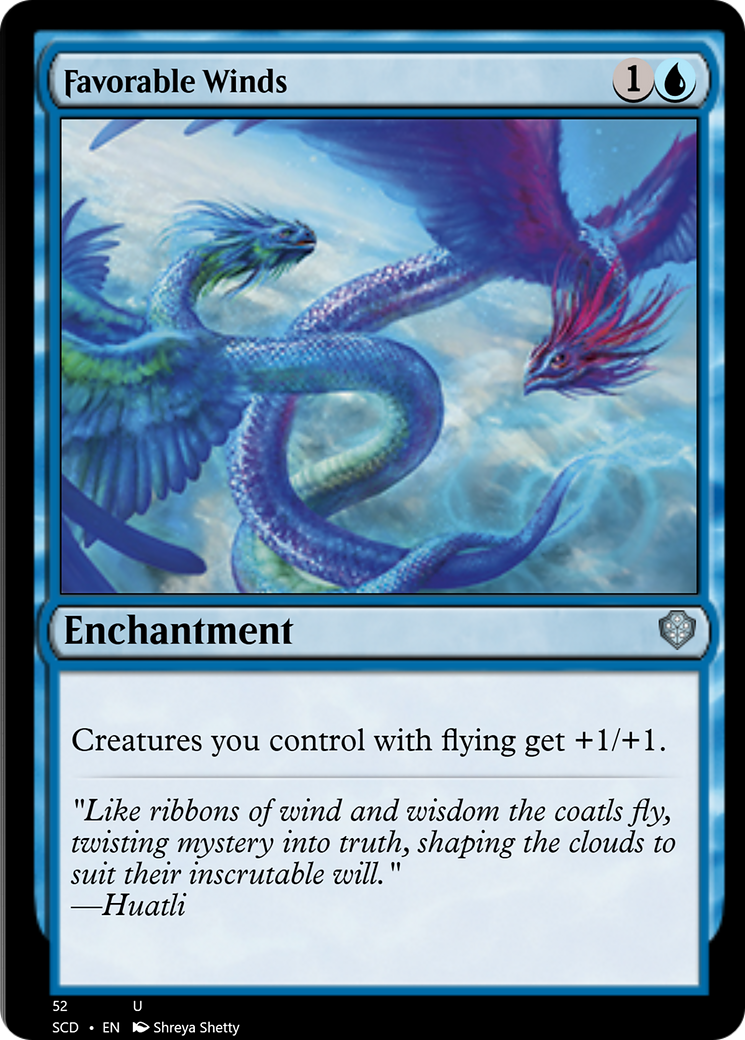 Favorable Winds [Starter Commander Decks] | Jack's On Queen