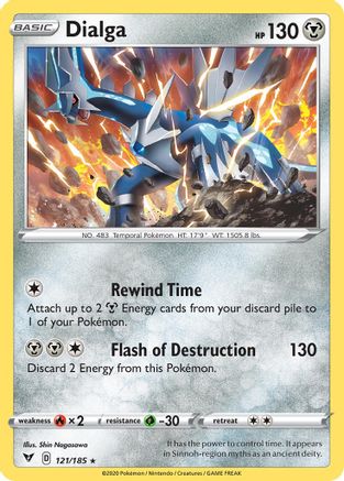 Dialga (121/185) (Theme Deck Exclusive) [Sword & Shield: Vivid Voltage] | Jack's On Queen