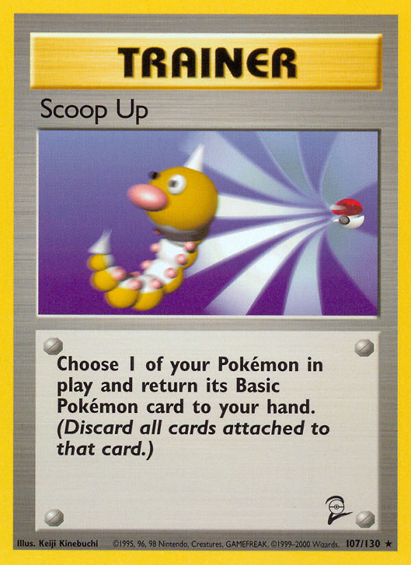 Scoop Up (107/130) [Base Set 2] | Jack's On Queen