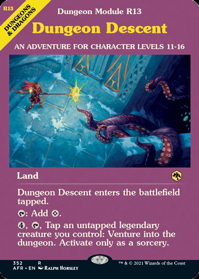 Dungeon Descent (Dungeon Module) [Dungeons & Dragons: Adventures in the Forgotten Realms] | Jack's On Queen