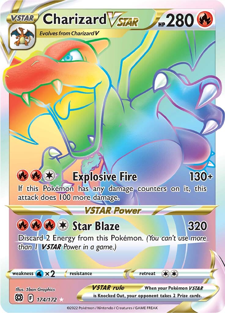 Charizard VSTAR (174/172) [Sword & Shield: Brilliant Stars] | Jack's On Queen