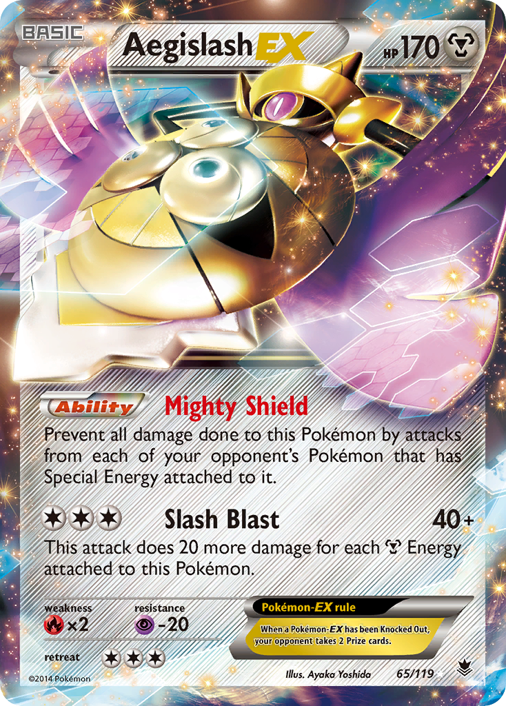 Aegislash EX (65/119) [XY: Phantom Forces] | Jack's On Queen