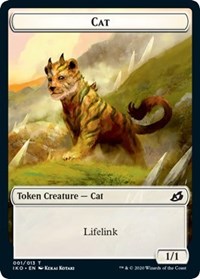 Cat // Human Soldier (003) Double-sided Token [Ikoria: Lair of Behemoths Tokens] | Jack's On Queen