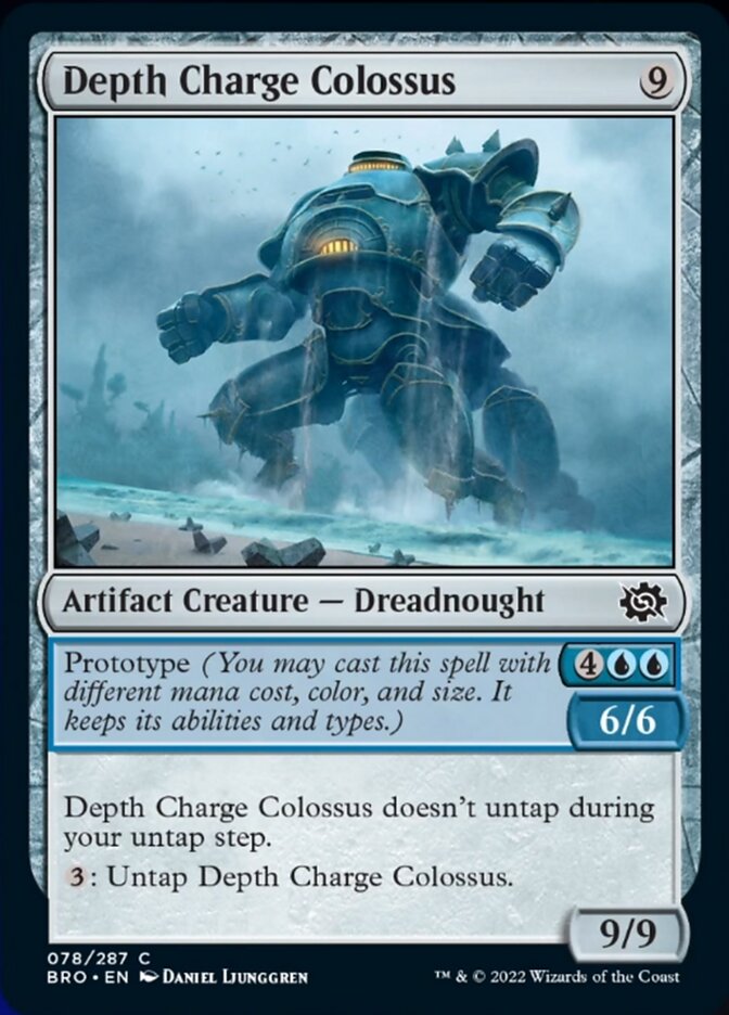 Depth Charge Colossus [The Brothers' War] | Jack's On Queen