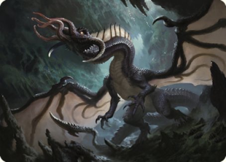 Brainstealer Dragon Art Card [Commander Legends: Battle for Baldur's Gate Art Series] | Jack's On Queen