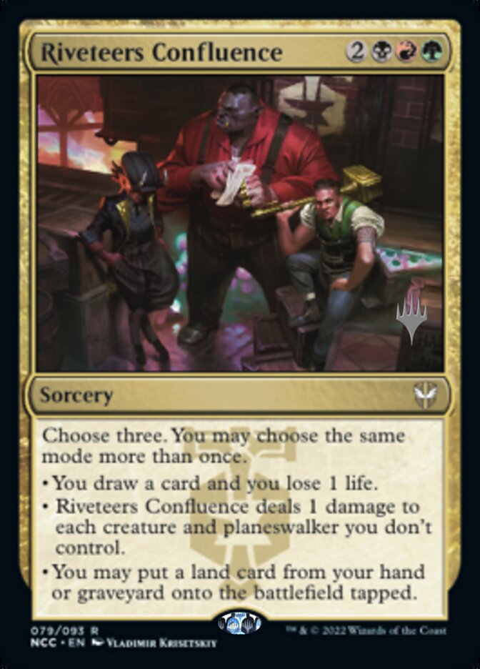 Riveteers Confluence (Promo Pack) [Streets of New Capenna Commander Promos] | Jack's On Queen