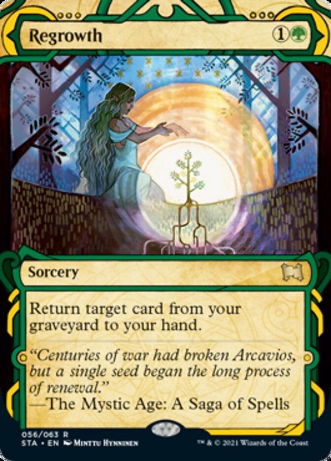 Regrowth (Etched Foil) [Strixhaven Mystical Archive] | Jack's On Queen