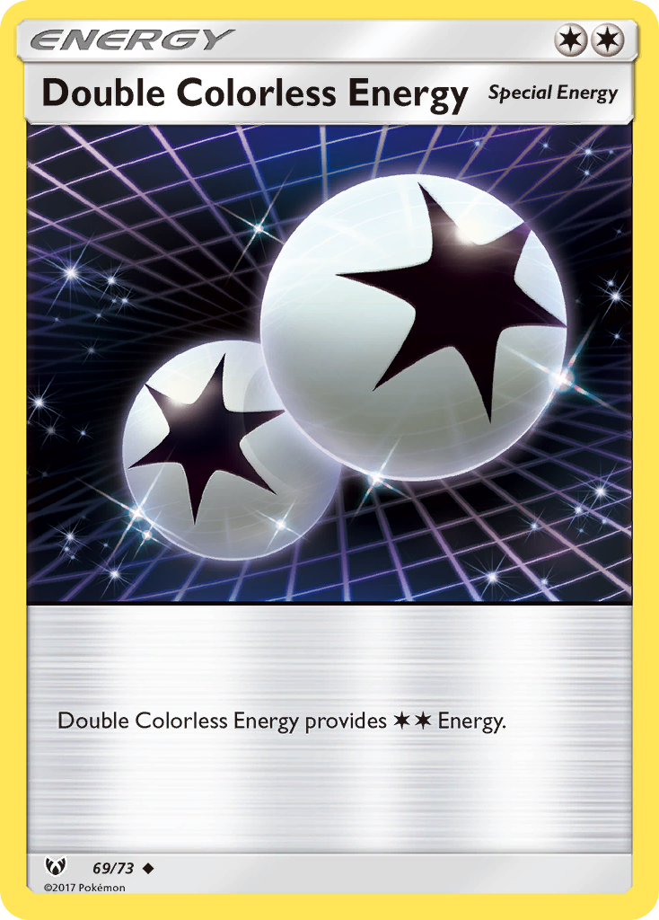 Double Colorless Energy (69/73) [Sun & Moon: Shining Legends] | Jack's On Queen