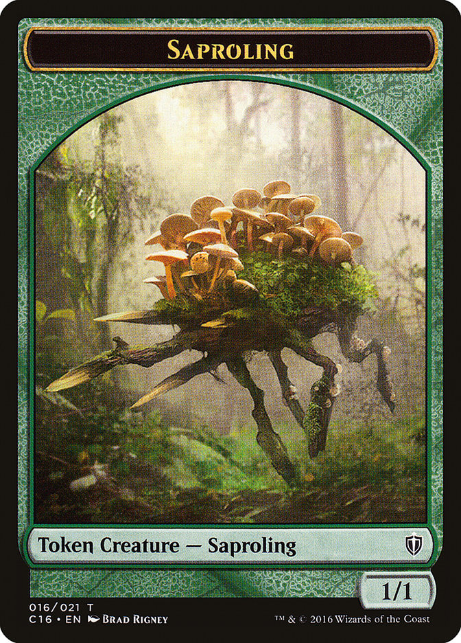 Saproling (016/021) [Commander 2016 Tokens] | Jack's On Queen