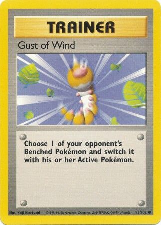 Gust of Wind (93/102) [Base Set Unlimited] | Jack's On Queen