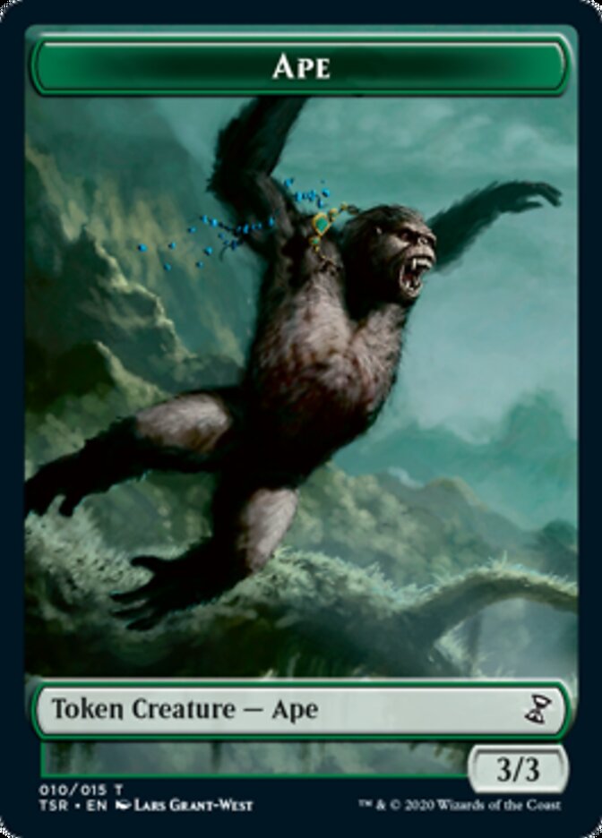 Ape Token [Time Spiral Remastered Tokens] | Jack's On Queen