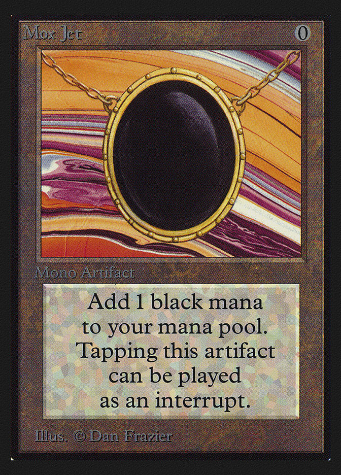 Mox Jet (Black Stone) [International Collectors’ Edition] | Jack's On Queen