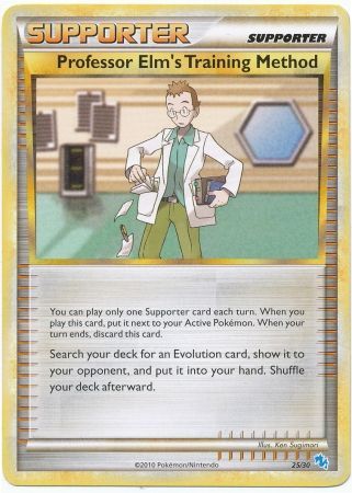 Professor Elm's Training Method (25/30) [HeartGold & SoulSilver: Trainer Kit - Gyarados] | Jack's On Queen