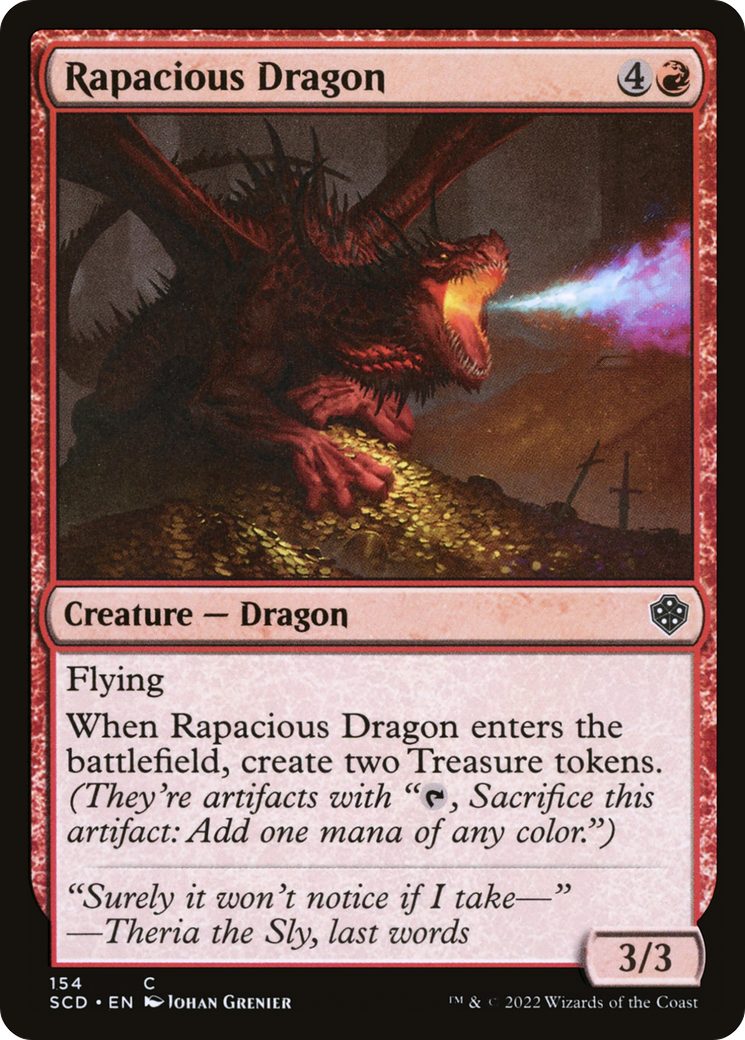 Rapacious Dragon [Starter Commander Decks] | Jack's On Queen