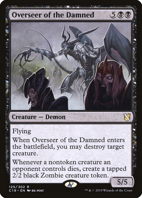 Overseer of the Damned [Commander 2019] | Jack's On Queen