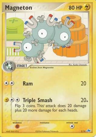 Magneton (5/10) [EX: Trainer Kit - Latios] | Jack's On Queen