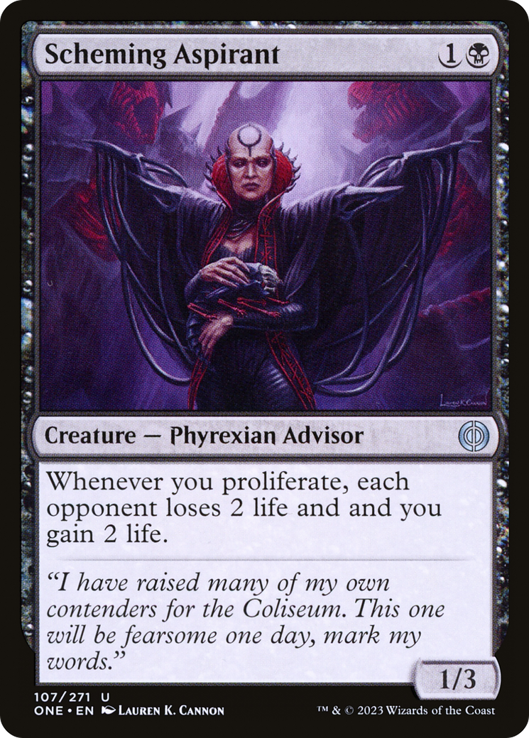 Scheming Aspirant [Phyrexia: All Will Be One] | Jack's On Queen