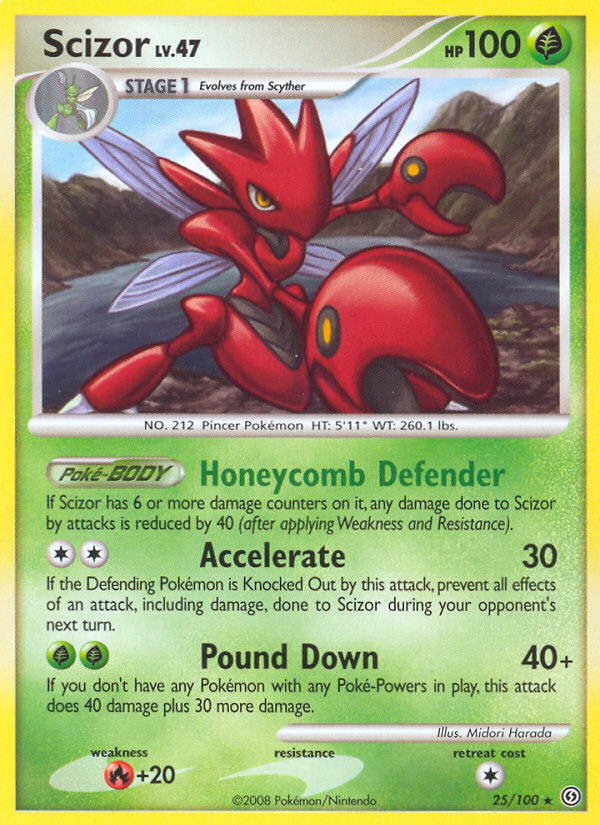 Scizor (25/100) [Diamond & Pearl: Stormfront] | Jack's On Queen