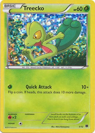 Treecko (1/12) [McDonald's Promos: 2015 Collection] | Jack's On Queen