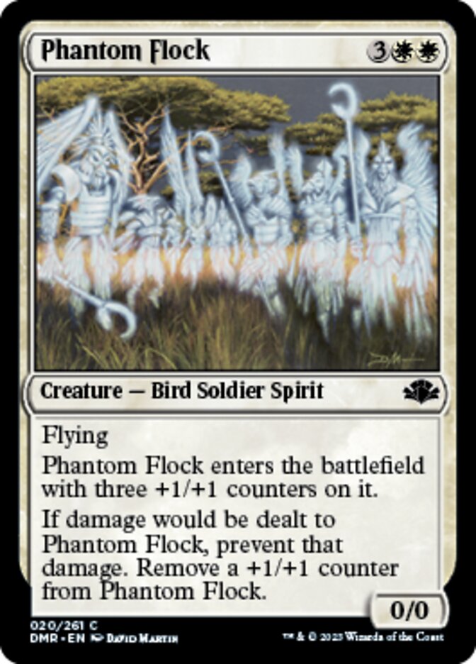 Phantom Flock [Dominaria Remastered] | Jack's On Queen