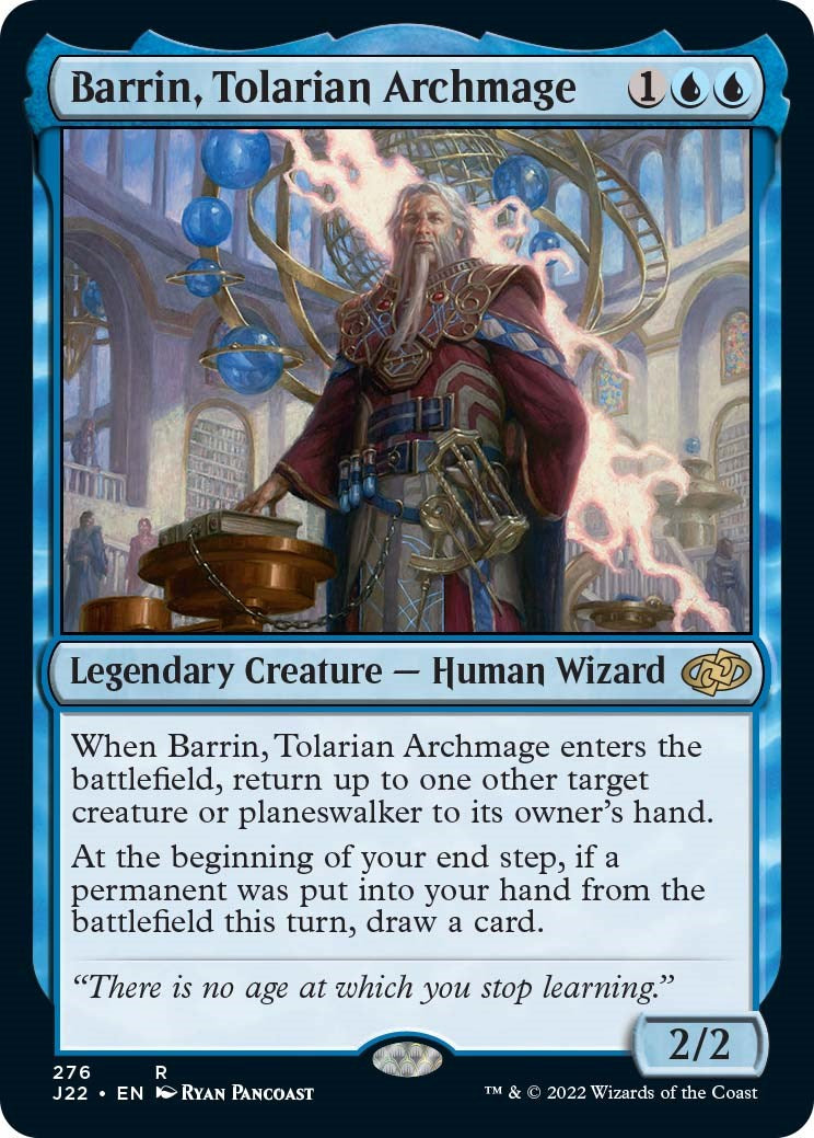 Barrin, Tolarian Archmage [Jumpstart 2022] | Jack's On Queen