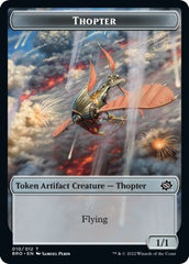 Myr // Thopter (010) Double-Sided Token [The Brothers' War Commander Tokens] | Jack's On Queen