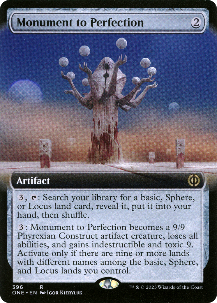 Monument to Perfection (Extended Art) [Phyrexia: All Will Be One] | Jack's On Queen