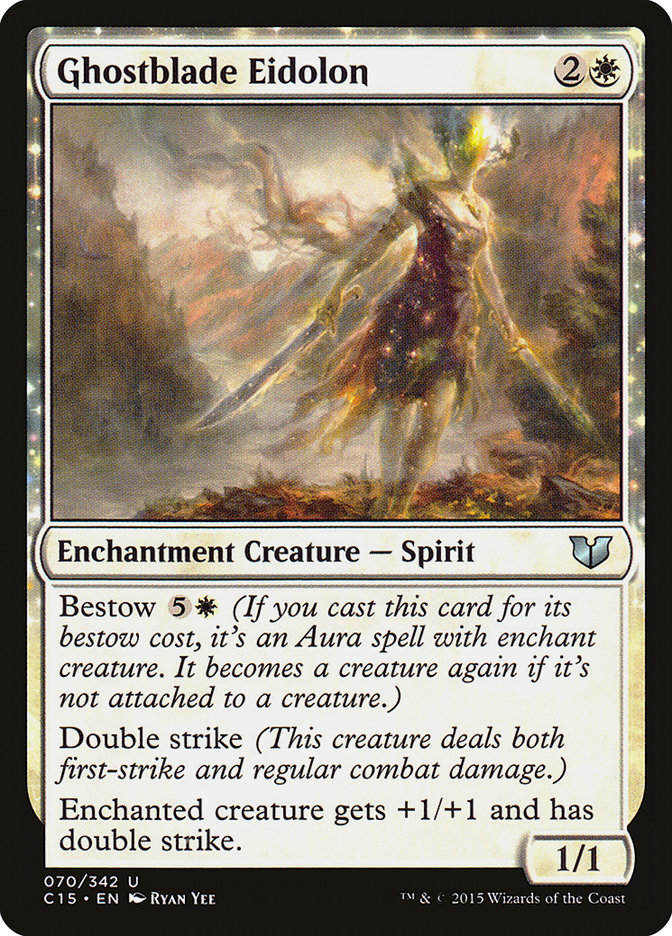 Ghostblade Eidolon [Commander 2015] | Jack's On Queen