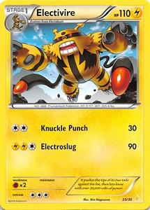 Electivire (25/30) [XY: Trainer Kit 3 - Pikachu Libre] | Jack's On Queen