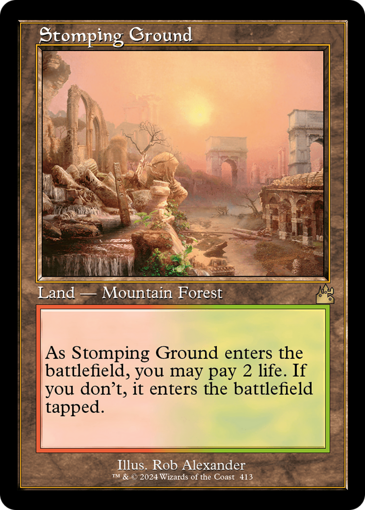 Stomping Ground (Retro) [Ravnica Remastered] | Jack's On Queen